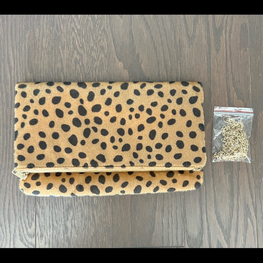Leopard Clutch/Crossbody